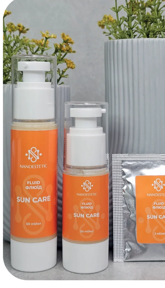 Флюїд SUN CARE SPF 50 — NANOESTETIC